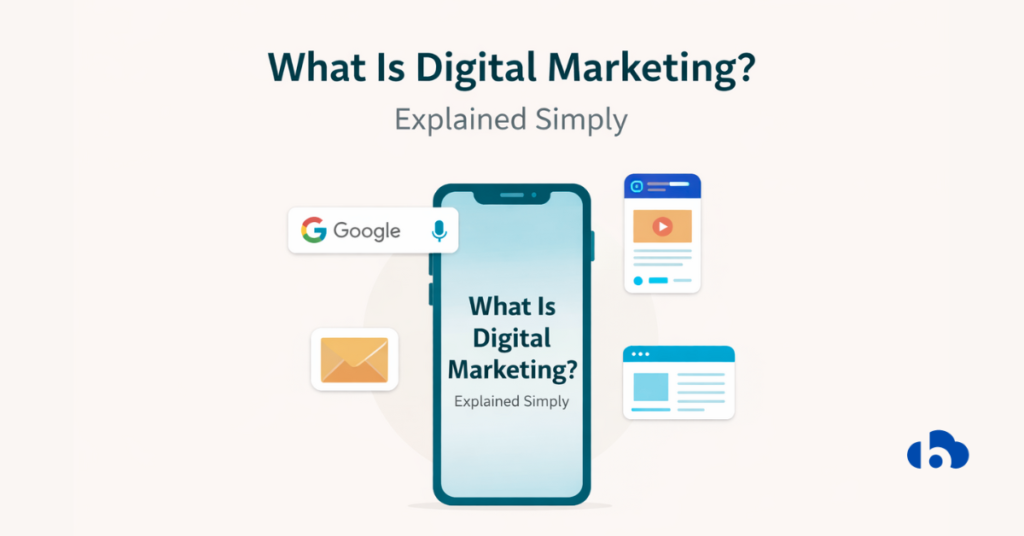 what is digital marketing explained in simple words
